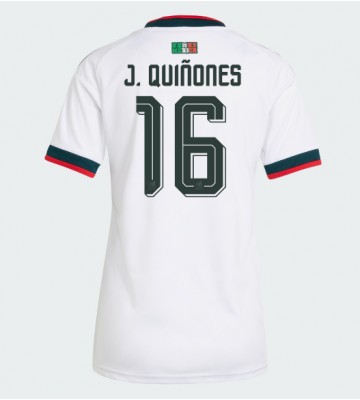 Mexico Julian Quinones #16 Udebanetrøje Dame VM 2026 Kortærmet